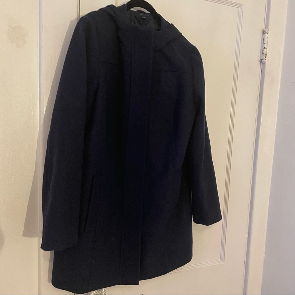 Tommy Hilfiger Women's Navy Pea Coat